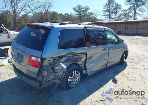 2006 Honda Odyssey Ex-L z USA, uszkodzony, nr VIN 5FNRL387X6B108220